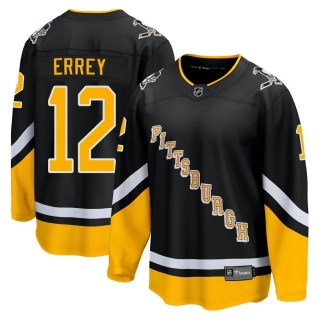 Men's Bob Errey Pittsburgh Penguins Fanatics Branded 2021/22 Alternate Breakaway Player Jersey - Premier Black