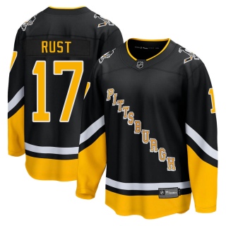 Men's Bryan Rust Pittsburgh Penguins Fanatics Branded 2021/22 Alternate Breakaway Player Jersey - Premier Black