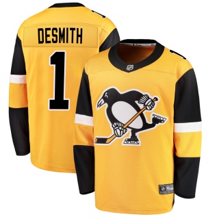 Men's Casey DeSmith Pittsburgh Penguins Fanatics Branded Alternate Jersey - Breakaway Gold