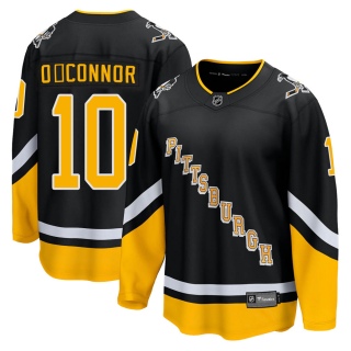 Men's Drew O'Connor Pittsburgh Penguins Fanatics Branded 2021/22 Alternate Breakaway Player Jersey - Premier Black