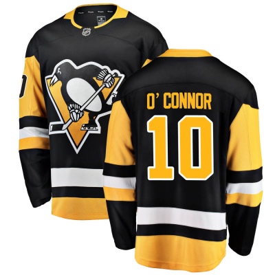 Men's Drew O'Connor Pittsburgh Penguins Fanatics Branded Home Jersey - Breakaway Black