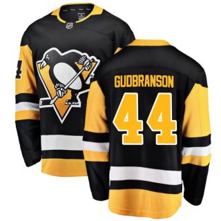 Men's Erik Gudbranson Pittsburgh Penguins Fanatics Branded Home Jersey - Breakaway Black