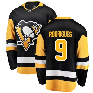 Men's Evan Rodrigues Pittsburgh Penguins Fanatics Branded ized Home Jersey - Breakaway Black