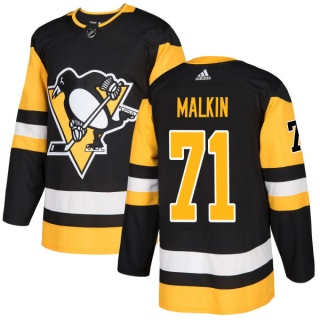 Men's Evgeni Malkin Pittsburgh Penguins Adidas Jersey - Authentic Black