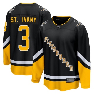 Men's Jack St. Ivany Pittsburgh Penguins Fanatics Branded 2021/22 Alternate Breakaway Player Jersey - Premier Black