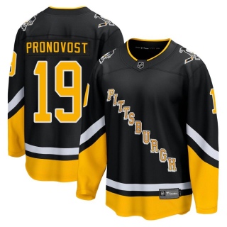 Men's Jean Pronovost Pittsburgh Penguins Fanatics Branded 2021/22 Alternate Breakaway Player Jersey - Premier Black