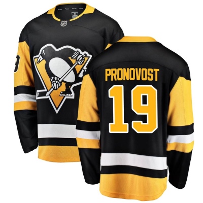 Men's Jean Pronovost Pittsburgh Penguins Fanatics Branded Home Jersey - Breakaway Black
