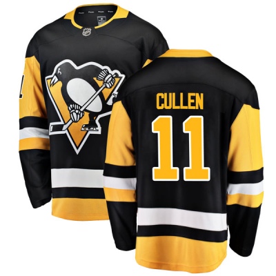 Men's John Cullen Pittsburgh Penguins Fanatics Branded Home Jersey - Breakaway Black