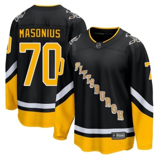 Men's Joseph Masonius Pittsburgh Penguins Fanatics Branded 2021/22 Alternate Breakaway Player Jersey - Premier Black