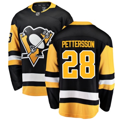 Men's Marcus Pettersson Pittsburgh Penguins Fanatics Branded Home Jersey - Breakaway Black
