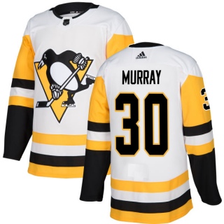 Men's Matt Murray Pittsburgh Penguins Adidas Jersey - Authentic White