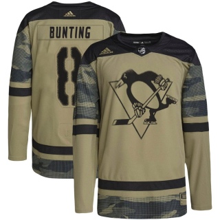 Men's Michael Bunting Pittsburgh Penguins Adidas Military Appreciation Practice Jersey - Authentic Camo