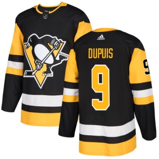 Men's Pascal Dupuis Pittsburgh Penguins Adidas Jersey - Authentic Black