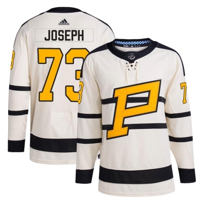 Men's Pierre-Olivier Joseph Pittsburgh Penguins Adidas 2023 Winter Classic Jersey - Authentic Cream