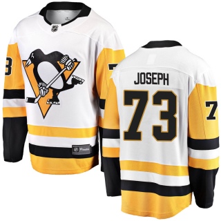 Men's Pierre-Olivier Joseph Pittsburgh Penguins Fanatics Branded Away Jersey - Breakaway White