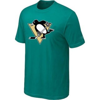 Men's Pittsburgh Penguins Big & Tall Logo T-Shirt - Aque - Green