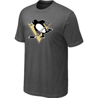 Men's Pittsburgh Penguins Big & Tall Logo T-Shirt - Dark - Grey