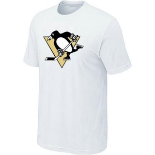 Men's Pittsburgh Penguins Big & Tall Logo T-Shirt - - White