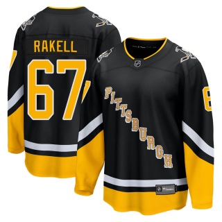 Men's Rickard Rakell Pittsburgh Penguins Fanatics Branded 2021/22 Alternate Breakaway Player Jersey - Premier Black