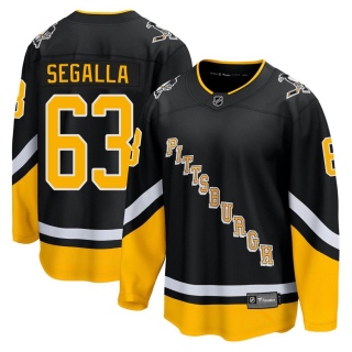 Men's Ryan Segalla Pittsburgh Penguins Fanatics Branded 2021/22 Alternate Breakaway Player Jersey - Premier Black