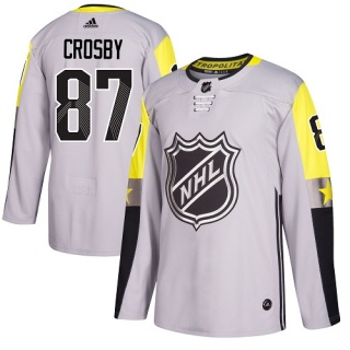 Men's Sidney Crosby Pittsburgh Penguins Adidas 2018 All-Star Metro Division Jersey - Authentic Gray