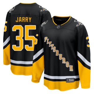 Men's Tristan Jarry Pittsburgh Penguins Fanatics Branded 2021/22 Alternate Breakaway Player Jersey - Premier Black