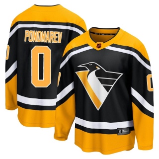 Men's Vasily Ponomarev Pittsburgh Penguins Fanatics Branded Special Edition 2.0 Jersey - Breakaway Black