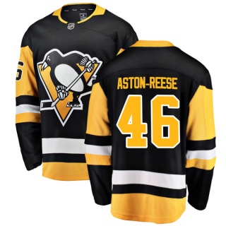 Men's Zach Aston-Reese Pittsburgh Penguins Fanatics Branded Home Jersey - Breakaway Black
