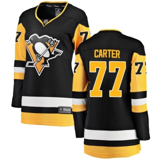 Women's Jeff Carter Pittsburgh Penguins Fanatics Branded Home Jersey - Breakaway Black