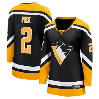 Women's Jim Paek Pittsburgh Penguins Fanatics Branded Special Edition 2.0 Jersey - Breakaway Black