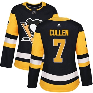 Women's Matt Cullen Pittsburgh Penguins Adidas Home Jersey - Authentic Black