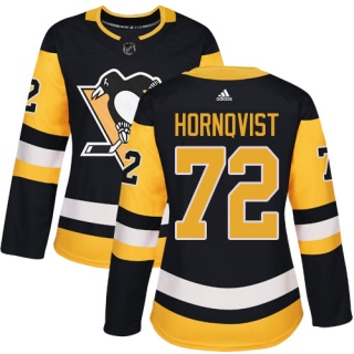 Women's Patric Hornqvist Pittsburgh Penguins Adidas Home Jersey - Authentic Black