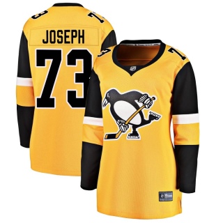 Women's Pierre-Olivier Joseph Pittsburgh Penguins Fanatics Branded Alternate Jersey - Breakaway Gold