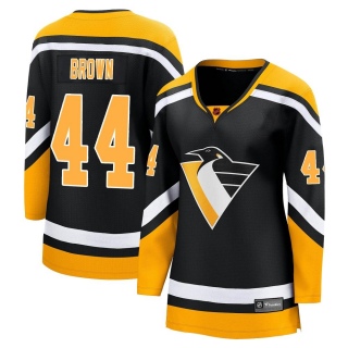 Women's Rob Brown Pittsburgh Penguins Fanatics Branded Special Edition 2.0 Jersey - Breakaway Black