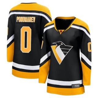 Women's Vasily Ponomarev Pittsburgh Penguins Fanatics Branded Special Edition 2.0 Jersey - Breakaway Black