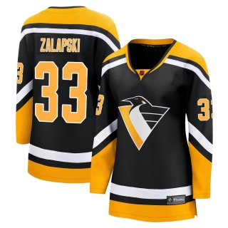 Women's Zarley Zalapski Pittsburgh Penguins Fanatics Branded Special Edition 2.0 Jersey - Breakaway Black