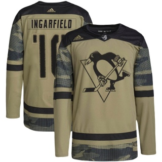 Youth Earl Ingarfield Pittsburgh Penguins Adidas Military Appreciation Practice Jersey - Authentic Camo