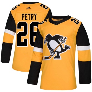 Youth Jeff Petry Pittsburgh Penguins Adidas Alternate Jersey - Authentic Gold