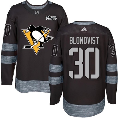 Youth Joel Blomqvist Pittsburgh Penguins 1917- 100th Anniversary Jersey - Authentic Black