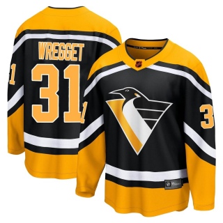 Youth Ken Wregget Pittsburgh Penguins Fanatics Branded Special Edition 2.0 Jersey - Breakaway Black
