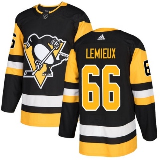 Youth Mario Lemieux Pittsburgh Penguins Adidas Home Jersey - Authentic Black