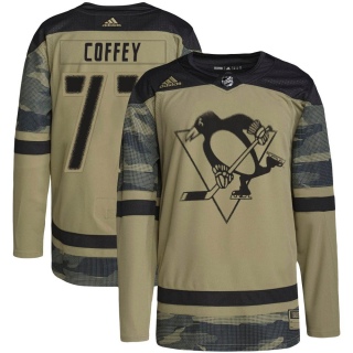 Youth Paul Coffey Pittsburgh Penguins Adidas Military Appreciation Practice Jersey - Authentic Camo