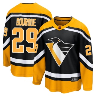 Youth Phil Bourque Pittsburgh Penguins Fanatics Branded Special Edition 2.0 Jersey - Breakaway Black