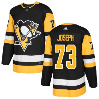 Youth Pierre-Olivier Joseph Pittsburgh Penguins Adidas Home Jersey - Authentic Black