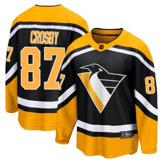 Youth Sidney Crosby Pittsburgh Penguins Fanatics Branded Special Edition 2.0 Jersey - Breakaway Black